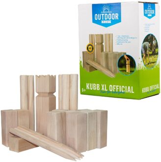 OUTDOOR PLAY Kubb XL werpspel hout 22-delig
