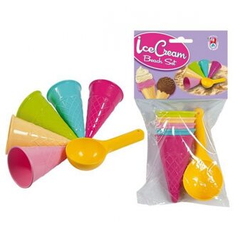 OUTDOOR PLAY Speelgoed ijsjes zandvormen 12-delig