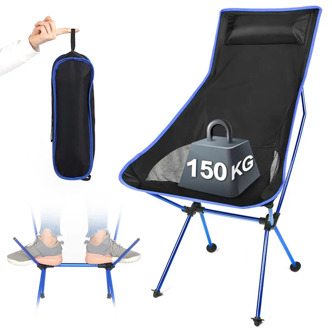 Outdoor Portable Folding Chair Camping Fishing BBQ Travel Moon Chair Ultralight Extended Hiking Picnic Home Office Chair 캠핑의자