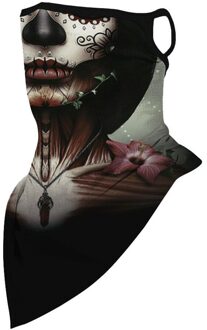 Outdoor Print Naadloze Oor Masker Sport Sjaal Neck Tube Gezicht Rijden Masker Ademend Nek Cover Fietsen Augustus 5th