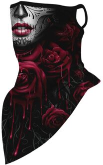 Outdoor Print Naadloze Oor Masker Sport Sjaal Neck Tube Gezicht Rijden Masker Ademend Nek Cover Fietsen Augustus 5th