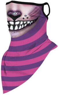 Outdoor Print Naadloze Oor Masker Sport Sjaal Neck Tube Gezicht Rijden Masker Ademend Nek Cover Fietsen Augustus 5th