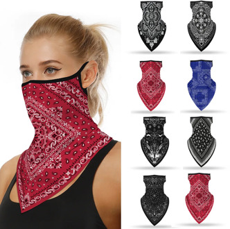 Outdoor Print Seamless Ear Mask Sports Scarf Neck Tube Face Dust Riding Mask Mouth Caps Washable Mascarilla