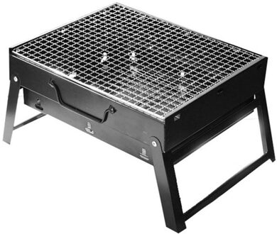 Outdoor Rack Afneembare Veld Barbecue Barbecue Oven Rvs Veld Barbecue Carbon Oven Carbon Kebab Handvat