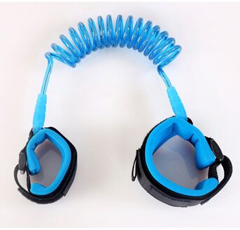 Outdoor Reizen Kinderen Anti-Verloren Armband Kinderen Sport Items Peuters Baby Groei Kinderen Wandelaars Peuter Baby veiligheid blauw / 2.5m