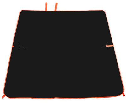 Outdoor Reizen Picknick Mat Opbergtas Waterdichte Strand Camping Pad Deken zwart