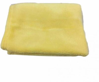 Outdoor Reizen Zachte Warme Flanel Handdoek Deken 65*45 cm Fleece Camping Slaapzak Lunchpauze Multifunctionl Handdoek Deken ^ geel