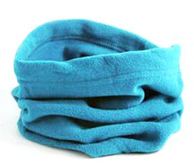 Outdoor Riding Fleece Halsdoek Trui Halsbeenkap Multi-functionele Winter Hoofddeksels Warm Houden Masker Hoed Voor Mannen En Vrouwen blauw