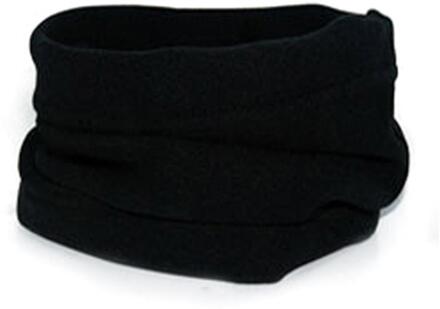 Outdoor Riding Fleece Halsdoek Trui Halsbeenkap Multi-functionele Winter Hoofddeksels Warm Houden Masker Hoed Voor Mannen En Vrouwen zwart