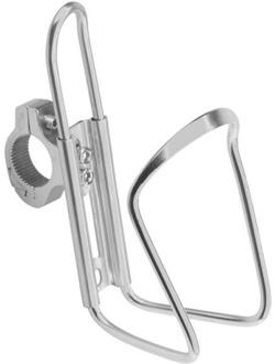 Outdoor Road Fietsen Mtb Fles Houder Fiets Waterkoker Hoge Qualityaluminum Legering Fiets Waterkoker Frame Ondersteuning Stand Drink Cup Rack 4 zilver