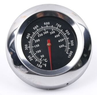 Outdoor Roestvrij Staal WIJZERPLAAT Display Keuken Thermometer Roast Barbecue Roker Grill Vlees Thermometer Temp Gauge Dia 3"
