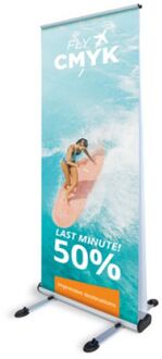 Outdoor roll up banner bedrukken - 1 werkdag levertijd drukken