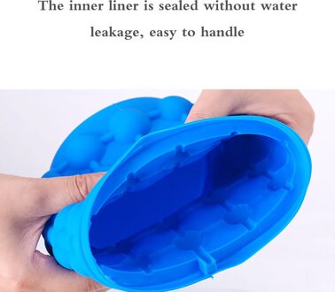 Outdoor Ronde Plastic Ijsemmer Met Deksel Siliconen Ijsemmer Bar Dubbele Champagne Wijn Bier Emmer Ijs Emmers & Tang