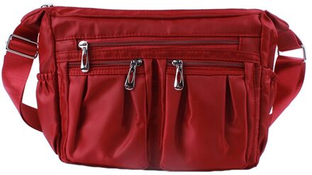 Outdoor Running Tas Schouder Messenger Bag Sport Tassen Voor Telefoon Houder Jogging Bag Vrouwen Gym Fitness Tas Sport Accessoires rood