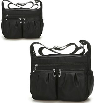 Outdoor Running Tas Schouder Messenger Bag Sport Tassen Voor Telefoon Houder Jogging Bag Vrouwen Gym Fitness Tas Sport Accessoires zwart