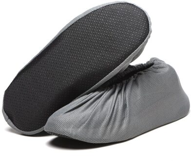 Outdoor Schoenen Antislip Herbruikbare Overschoenen Huishoudelijke Wasbare Effen Protector Cover Houden Vloer Tapijt Reinigen Ademend grijs