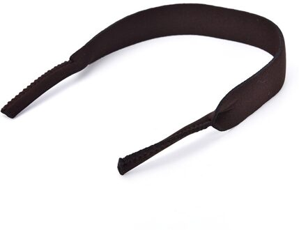 Outdoor Spektakel Bril Zonnebril Stretchy Sport Band Strap Riem Koord Houder Neopreen Zonnebril Brillen bruin