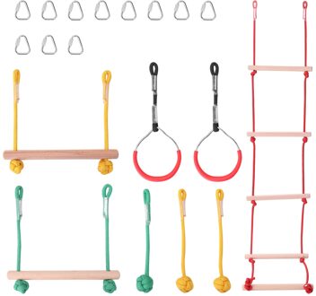 Outdoor Sport Balans Training Apparatuur Klimmen Touw Kinderen Klimmen Combinatie Sport Pak Met/Zonder Touw Ladder met ladder