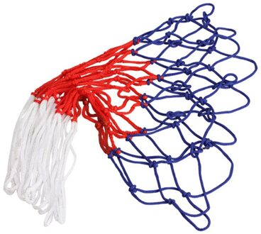 Outdoor Sport Basketbal Net Standaard Nylon Draad Basketbal Hoop Mesh Net Bord Velg Bal Pum 12 Loops