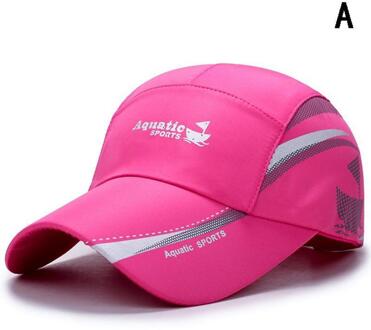 Outdoor Sport Cap Casual Mode Vrije Tijd Hoed Eenvoudige Zonnebrandcrème Zomer Hoed Waterdichte Baseball Cap rood