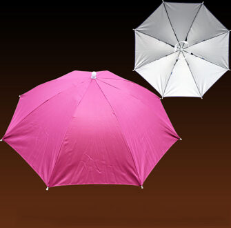 Outdoor Sport Cap Opvouwbare Parasol Hoed Golf Camping Wandelen Hoofddeksels Cap Zonnebrandcrème Schaduw Hoofd Hoeden Vissen Cap heet roze