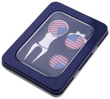 Outdoor Sport Draagbare Golf Hoed Clip Klem Golf Marker Pitchfork Onderdelen Set Golf Accessoires