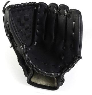 Outdoor Sport Drie kleuren Honkbal Handschoen Softbal Praktijk Apparatuur Grootte 10.5/11.5/12.5 Linkerhand voor Volwassen Man vrouw Trein Chocolade