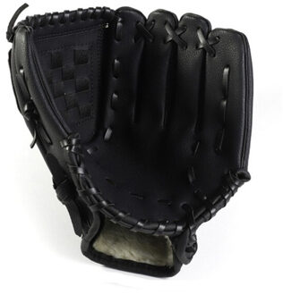 Outdoor Sport Drie kleuren Honkbal Handschoen Softbal Praktijk Apparatuur Grootte 10.5/11.5/12.5 Linkerhand voor Volwassen Man vrouw Trein donker grijs