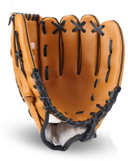 Outdoor Sport Drie kleuren Honkbal Handschoen Softbal Praktijk Apparatuur Grootte 10.5/11.5/12.5 Linkerhand voor Volwassen Man vrouw Trein Multi