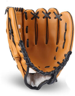 Outdoor Sport Drie kleuren Honkbal Handschoen Softbal Praktijk Apparatuur Grootte 10.5/11.5/12.5 Linkerhand voor Volwassen Man vrouw Trein pruim