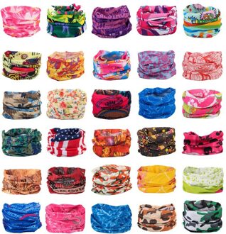 Outdoor Sport Fietsen Sjaal Mannen Vrouwen Uv-bescherming Bandana Neck Slobkousen Riding Camping Sjaal Activiteiten Multi Functie Bandana