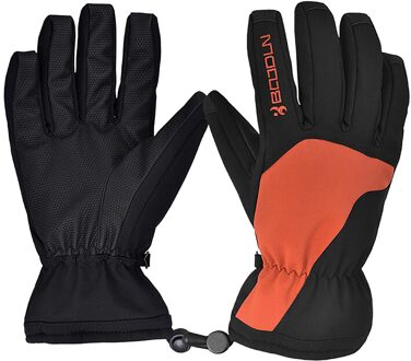 Outdoor Sport Handschoenen Touch Screen Mannen Rijden Motorfiets Snowboard Handschoenen Antislip Ski Handschoenen Warme Thermische Handschoenen Voor Mannen vrouwen Oranje