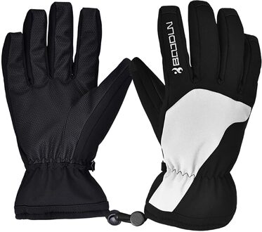 Outdoor Sport Handschoenen Touch Screen Mannen Rijden Motorfiets Snowboard Handschoenen Antislip Ski Handschoenen Warme Thermische Handschoenen Voor Mannen vrouwen wit