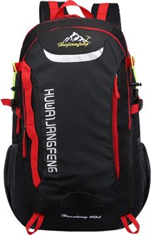 Outdoor Sport Lange Afstand Fietsen Rugzak Bergbeklimmen Schouders Tas Camping Reizen Knapzak Klimmen Wandelen Rugzak zwart zak enkel en alleen