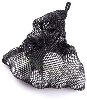 Outdoor Sport Nylon Mesh Netten Tas Pouch Golf Tennis Houden Tot 15 Ballen Houder Golfballen Opslag Sluiting Training aid