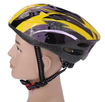 Outdoor Sport Skateboard Helm Lichtgewicht Fiets Helm Rijden Helm Racefiets Fietsen Fiets Sport Veiligheid Helm geel