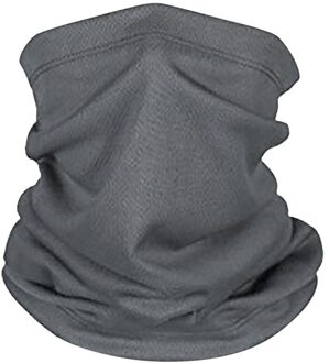 Outdoor Sport Tulband Sjaal Fiets Neck Tube Bandana Gezichtsmasker Sjaal Hoofd Bivakmuts Riding Vissen Snowboard Bandana Mascarilla grijs