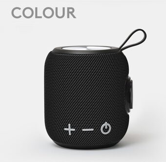 Outdoor Stof Draagbare Draadloze Bluetooth Speaker 360 Hd Stereo, ipx7 Waterdicht Ingebouwde Magnetische Full-Range Speaker 1800 Mah zwart