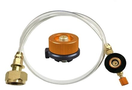 Outdoor Stove Camping Stove Propane Refill Adapter Burner LPG Flat Cylinder Tank Coupler Bottle Adapter Save Inflatable Valve Set