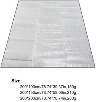 Outdoor Tent Mat Ultralight Camping Mat Picknick Deken Strand Matras Waterdicht Slapen Pad Folie Foam Mat Camping Apparatuur