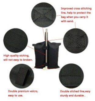 Outdoor Tent Zandzak Waterdichte Been Voeten Gewichten Zand Tas Voor Tuin Patio Zonnescherm Paraplu Tuinhuisje Voet Tent Accessoires