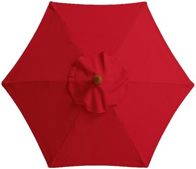 Outdoor Tuin Grote Paraplu Zonnescherm Outdoor Kraam Parasol Vervanging Doek Подсвечники Для Свечей 40 Rood