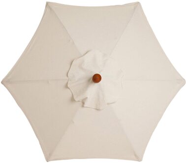 Outdoor Tuin Grote Paraplu Zonnescherm Outdoor Kraam Parasol Vervanging Doek Подсвечники Для Свечей 40 wit