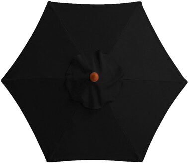 Outdoor Tuin Grote Paraplu Zonnescherm Outdoor Kraam Parasol Vervanging Doek Подсвечники Для Свечей 40 zwart