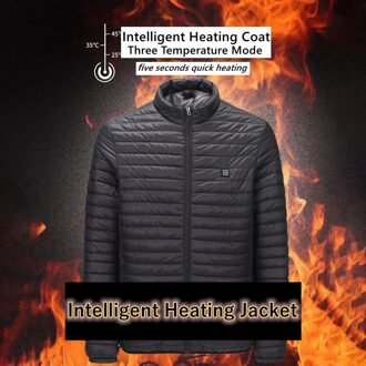 Outdoor Usb Verwarming Jas Jassen Winter Flexibele Elektrische Thermische Kleding Lange Mouwen Vissen Wandelen Warme Kleren 4XL