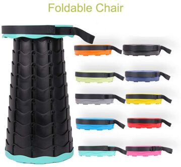 Outdoor Vissen Auto Wachten Gebruik Opvouwbare Stoel geel