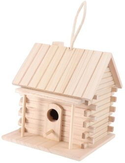 Outdoor Vogelkooi Huisdier Vogelkooi Opknoping Houten Vogelkooi Vogel Uitkomen Doos