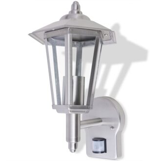 Outdoor Wall Lamp with Sensor Body Stainless Steel