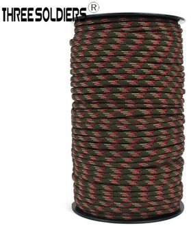 Outdoor Wandelen Wandelen Multifunctionele 9 Core 100M Paraplu Touw Dagelijks Wassen Lijn Camping Tent Touw digitaal Camo