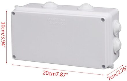 Outdoor Waterdicht Stofdicht Kabelaansluitdoos Buiten Weerbestendig Junctionbox Voor Communicatie Techniek